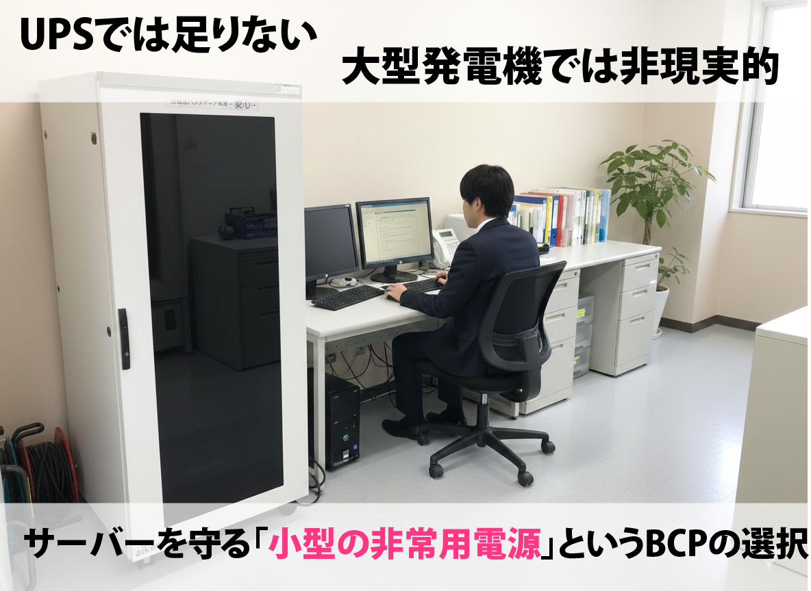 小型非常用電源というBCP対策